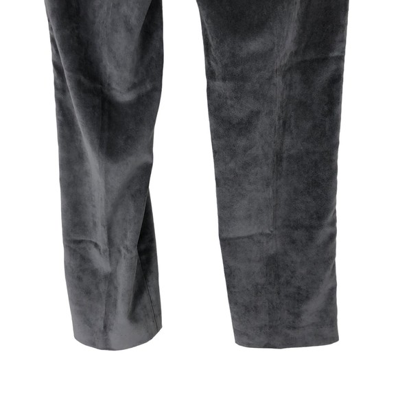 Zac & Rachel Velvety Soft Career Pants, Straight Leg Grey, Buisness Casual SZ 8 - Picture 9 of 11